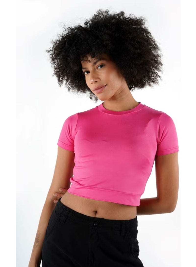 Alexander Gardi Crew Neck Crop T-Shirt (B24-326A) - Image 2